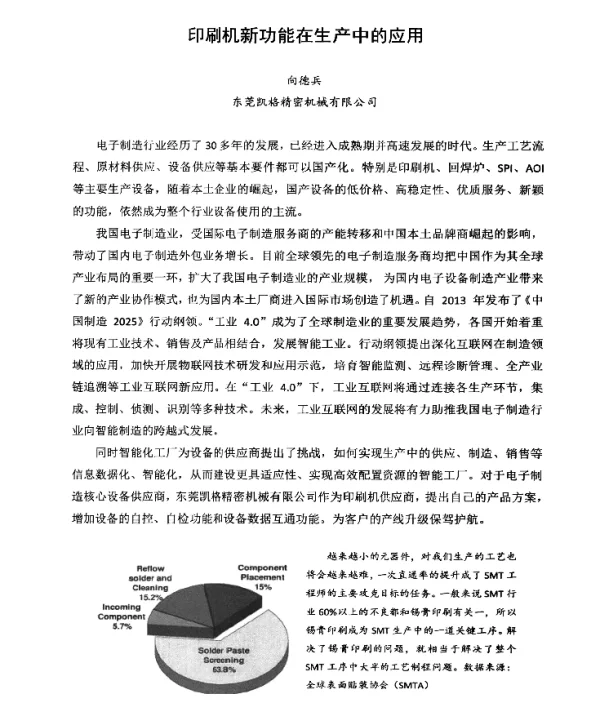 印刷机新功能在生产中的应用