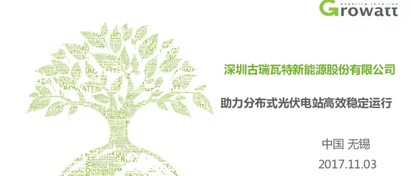 助力分布式光伏电站高效稳定运行