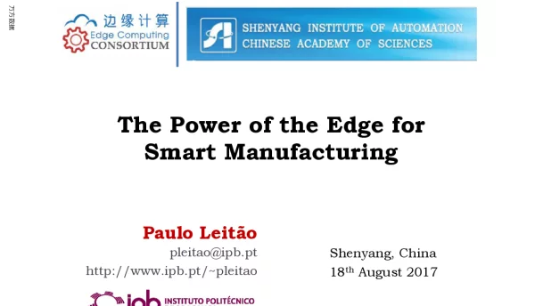 ThePoweroftheEdgeforSmartManufacturing