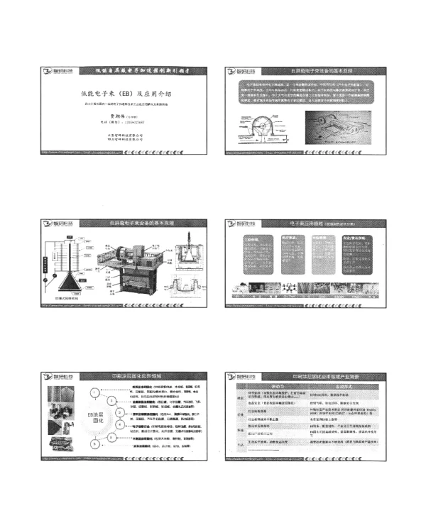 低能电子束(EB)及应用介绍