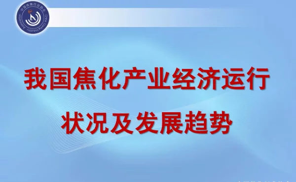 我国焦化产业经济运行状况及发展趋势
