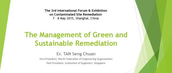 TheManagementofGreenandSustainableRemediation