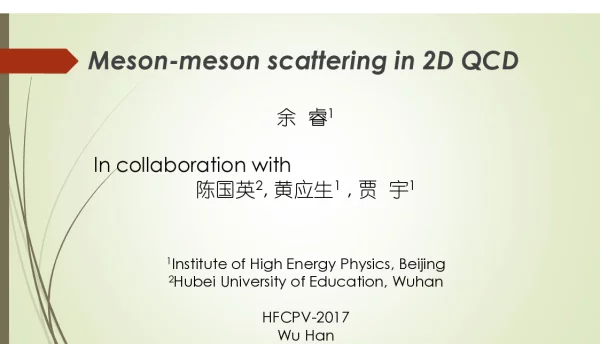 Meson-mesonscatteringin2DQCD