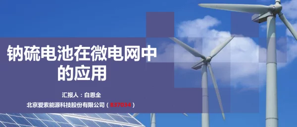 钠硫电池在微电网中的应用