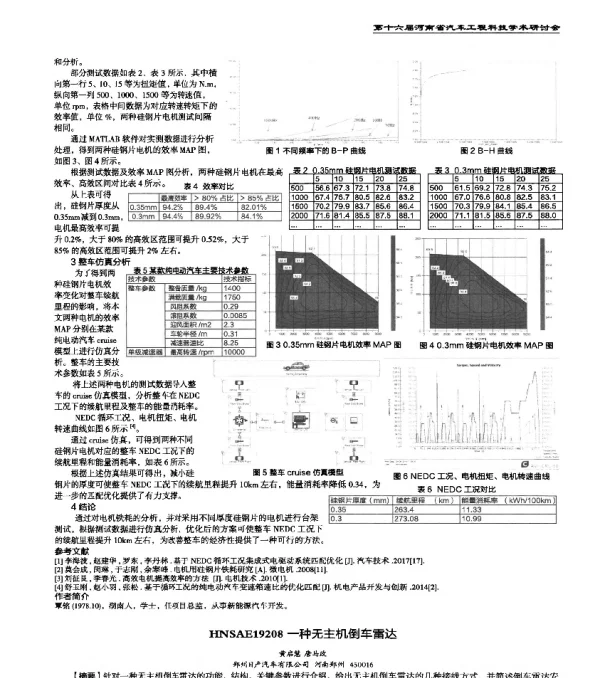 HNSAE19208一种无主机倒车雷达