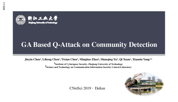 GABasedQ-AttackonCommunityDetection