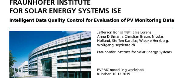 FRAUNHOFERINSTITUTEFORSOLARENERGYSYSTEMSISE