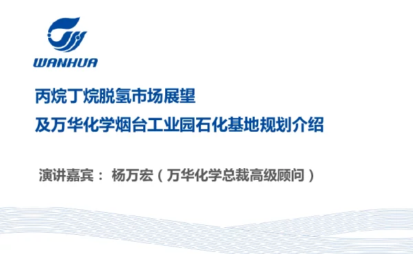 丙烷丁烷脱氢市场展望及万华化学烟台工业园石化基地规划介绍