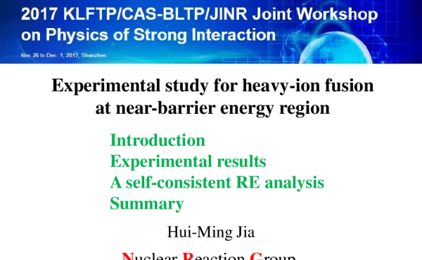Experimentalstudyforheavy-ionfusionatnear-barrierenergyregion
