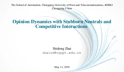 OpinionDynamicswithStubbornNeutralsandCompetitiveInteractions