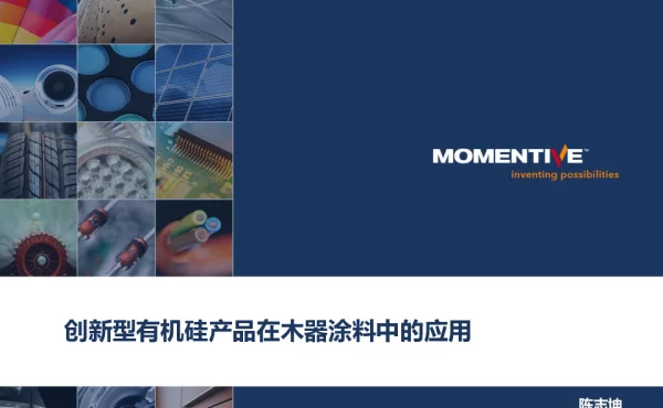创新型有机硅产品在木器涂料中的应用