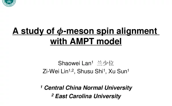 AstudyofΦ-mesonspinalignmentwithAMPTmodel