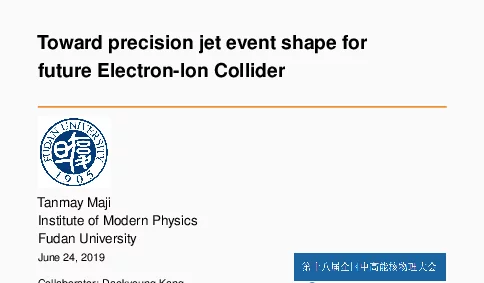 TowardprecisionjeteventshapeforfutureElectron-IonCollider