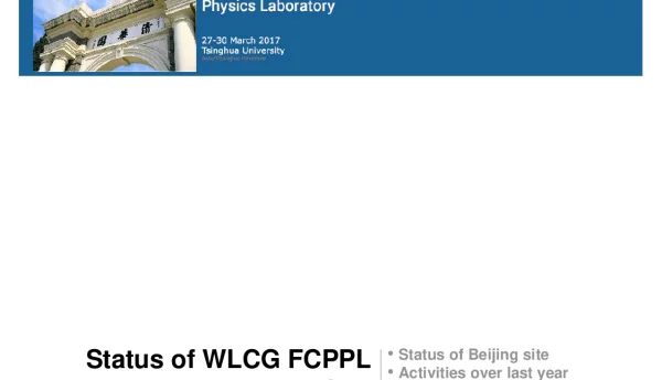 10thWorkshopoftheFranceChinaParticlePhysicsLaboratory