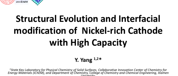 StructuralEvolutionandInterfacialmodificationofNickel-richCathodewithHighCapacity
