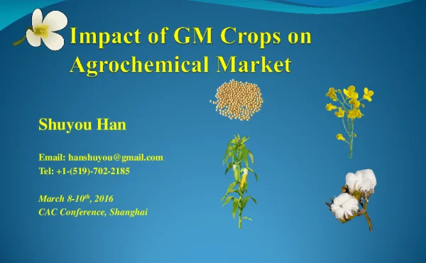 ImpactsofGMCropsonAgrochemicalMarket
