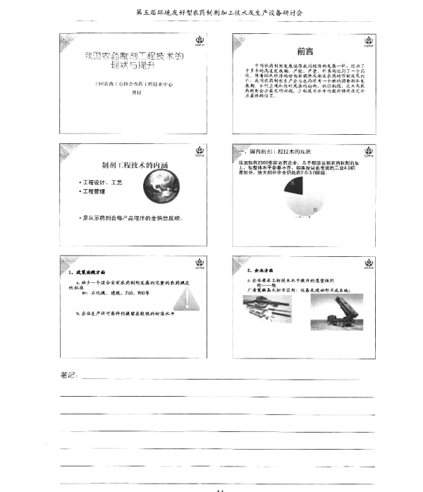 我国农药制剂工程技术的现状与提升