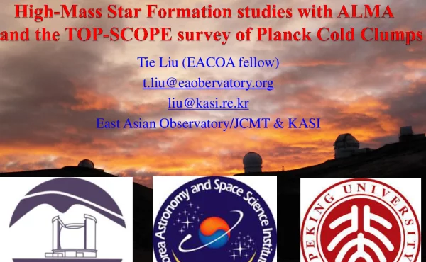 High-MassStarFormationstudieswithALMAandtheTOP-SCOPEsurveyofPlanckColdClumps