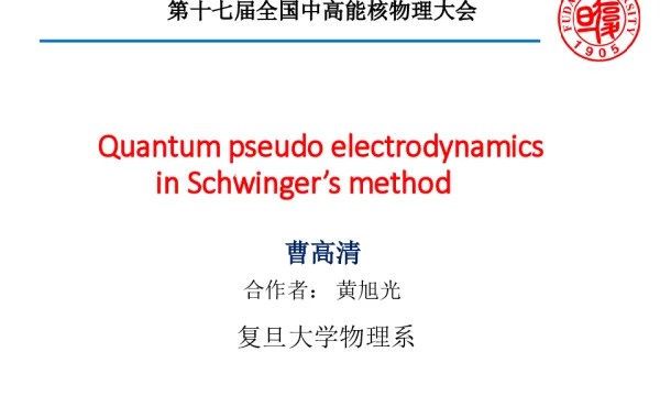QuantumpseudoelectrodynamicsinSchwingersmethod