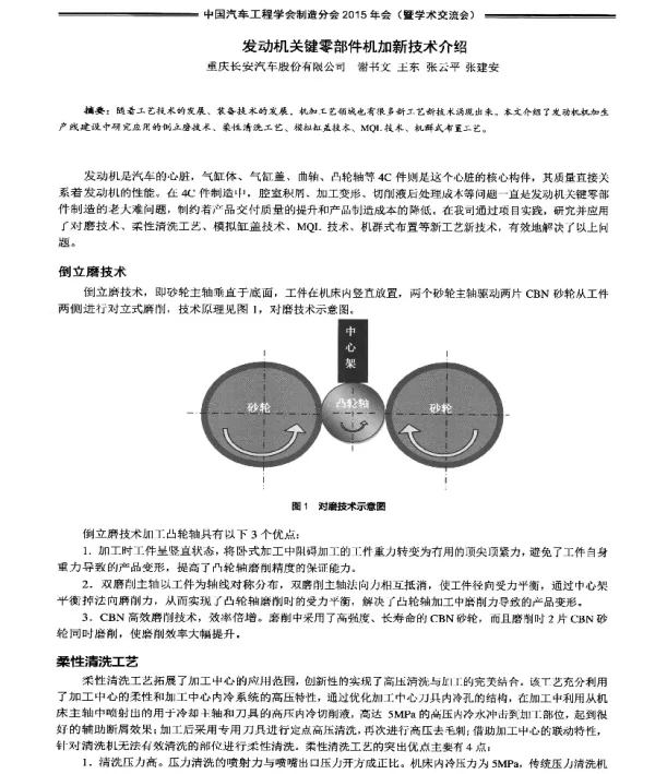 发动机关键零部件机加新技术介绍