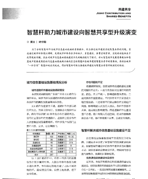 智慧杆助力城市建设向智慧共享型升级演变