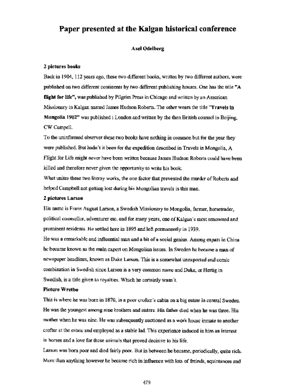 PaperpresentedattheKalganhistoricalconference