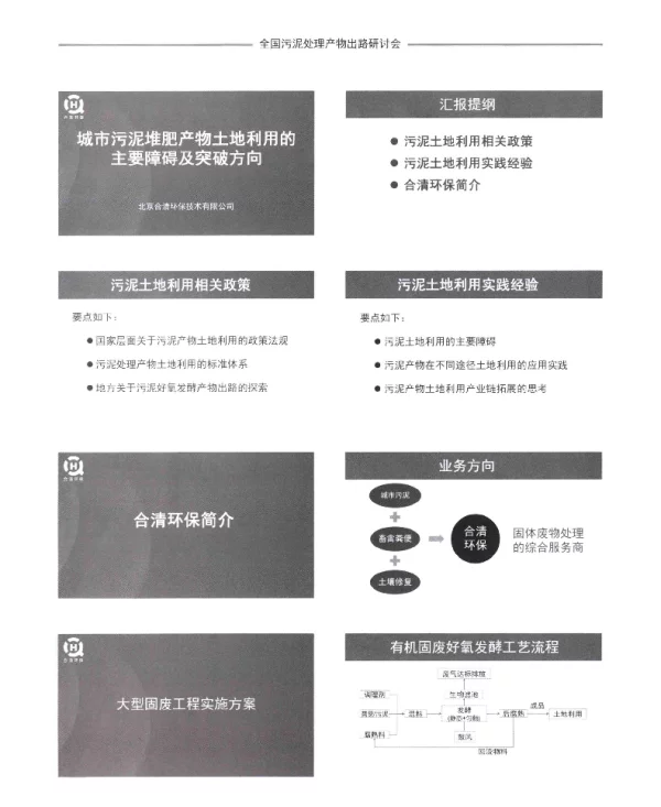 城市污泥堆肥产物土地利用的主要障碍及突破方向