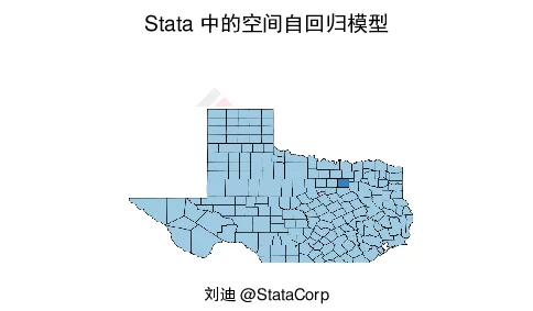 Stata中的空间自回归模型