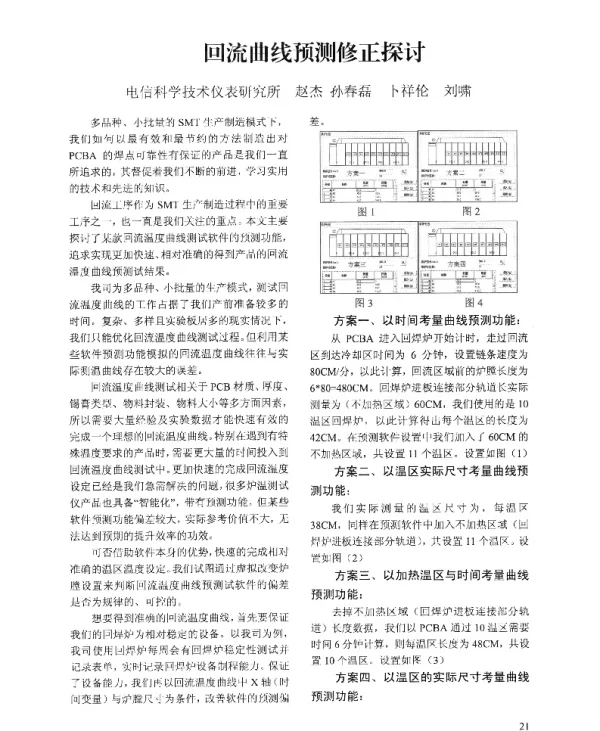 回流曲线预测修正探讨
