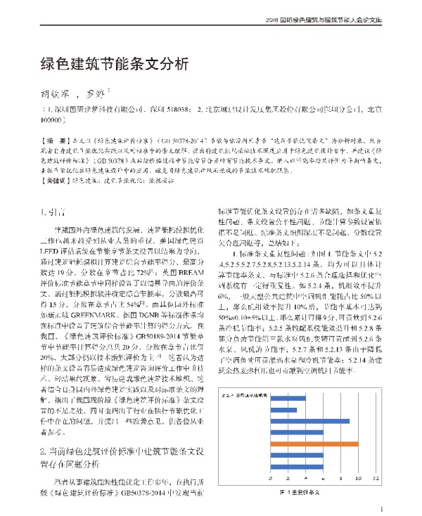 绿色建筑节能条文分析