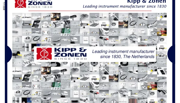 Kipp&ZonenLeadinginstrumentmanufacturersince1830