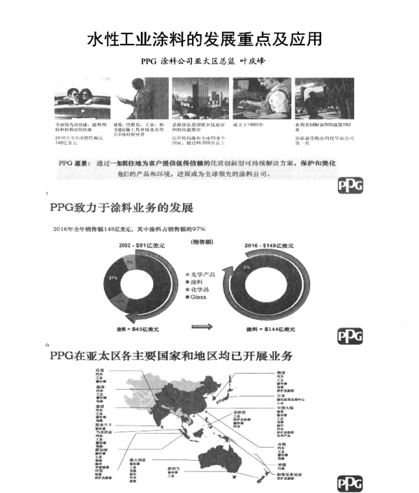 水性工业涂料的发展重点及应用