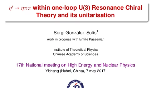 η→ηππwithinone-loopU(3)ResonanceChiralTheoryanditsunitarisation