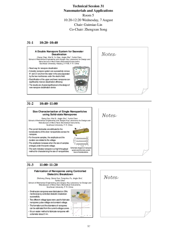 ADoubleNanoporeSystemforSeawaterDesalination