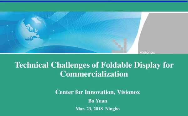 TechnicalChallengesofFoldableDisplayforCommercialization