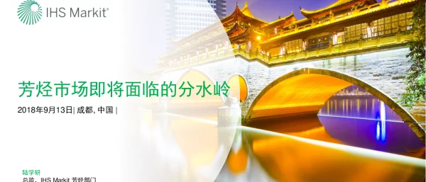 芳烃市场即将面临的分水岭