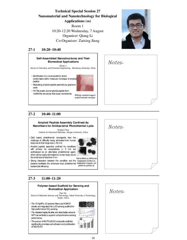 Polymer-basedScaffoldforSensingandBiomedicalApplication