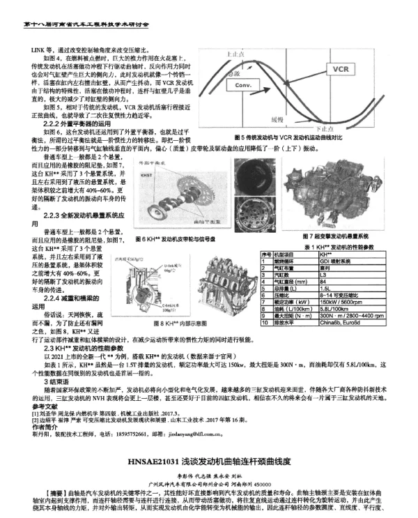 浅谈发动机曲轴连杆颈曲线度