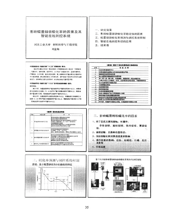 影响蠕墨铸铁蠕化率的因素及其智能在线测控系统