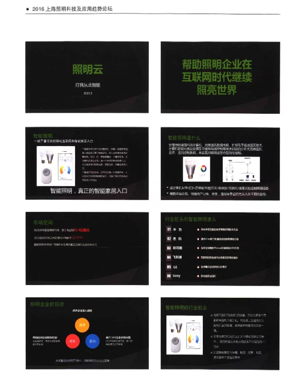 照明云灯具从此智能