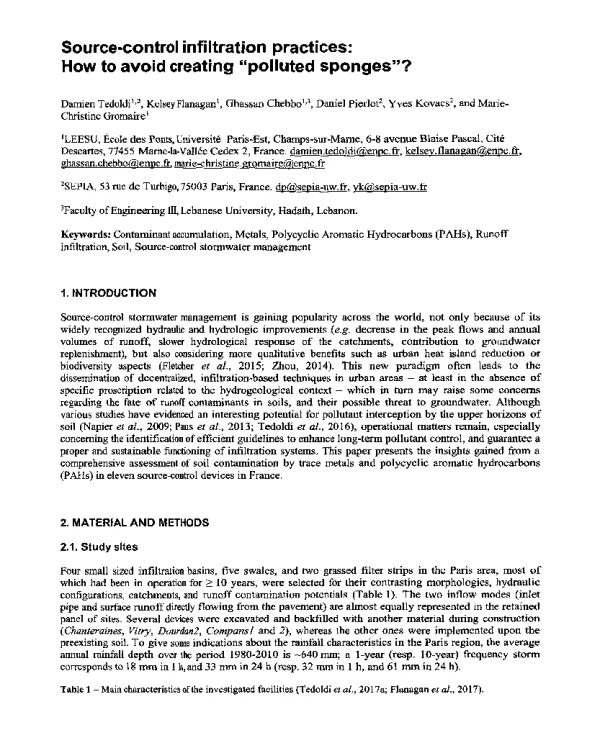 Source-controlinfiltrationpracticesHowtoavoidcreatingpollutedsponges