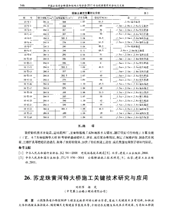 苏龙珠黄河特大桥施工关键技术研究与应用