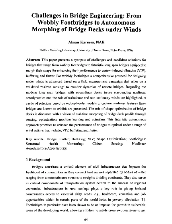 ChallengesinBridgeEngineeringFromWobblyFootbridgestoAutonomousMorphingofBridgeDecksunderWinds