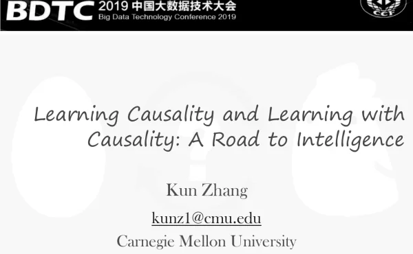 LearningCausalityandLearningwithCausalityARoadtoIntelligence