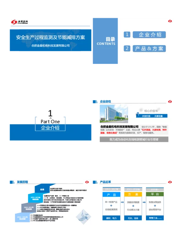 安全生产过程监测及节能减排方案