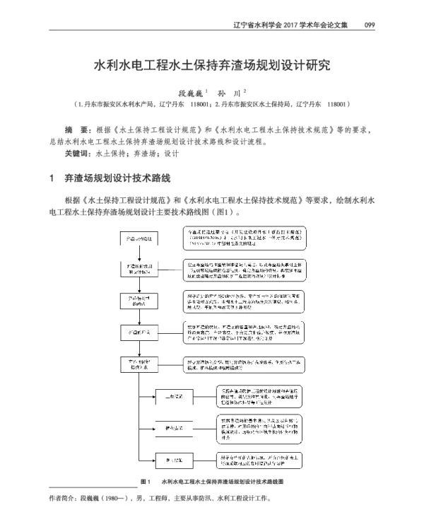 水利水电工程水土保持弃渣场规划设计研究