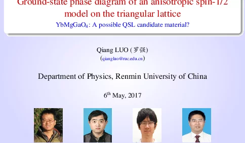 Ground-statephasediagramofananisotropicspin-12modelonthetriangularlatticeYbMgGaO4ApossibleQSLcandidatematerial
