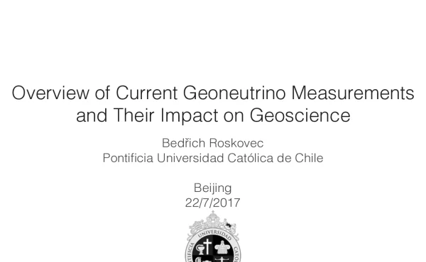 OverviewofCurrentGeoneutrinoMeasurementsandTheirImpactonGeoscience