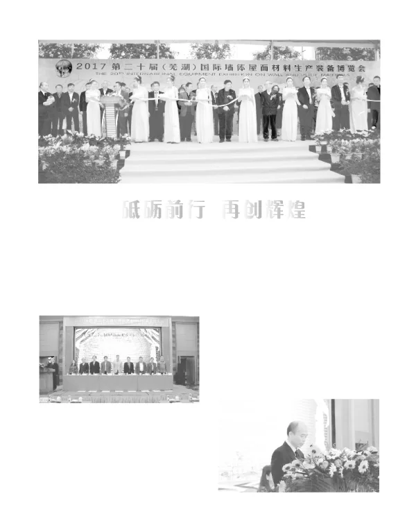 砥砺前行再创辉煌--第20届国际墙体屋面材料生产技术交流大会暨装备博览会在芜湖成功召开