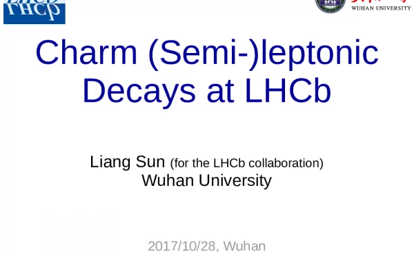 Charm(Semi-)leptonicDecaysatLHCb